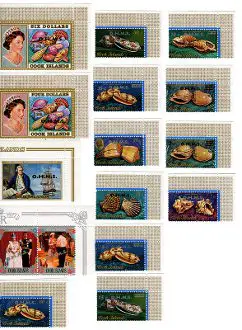 Cook Islands – Scott #O16-O31