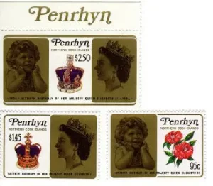 Penrhyn – Scott #337-339