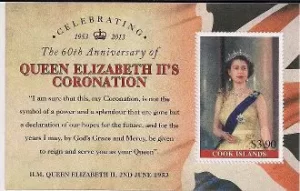 Cook Islands – Coronation Commemorative Part III – S/S – Mint