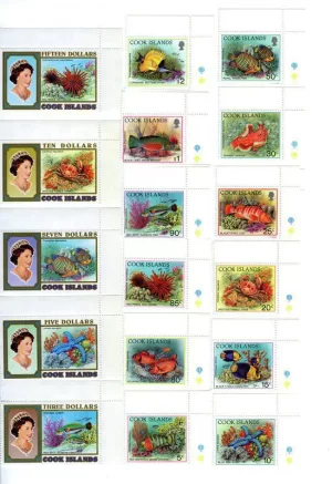 Cook Islands – Scott #1058-1089