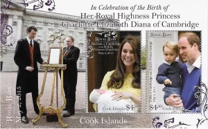 Cook Islands – Princess Charlotte – S/S – Mint