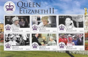 Niuafo’ou – 2022 – QE2 – In Loving Memory – Overprint – M/S