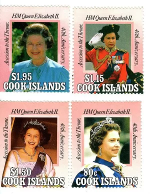 Cook Islands – Scott #1130-1133